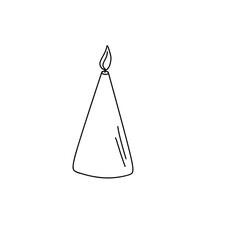 Candle doodle