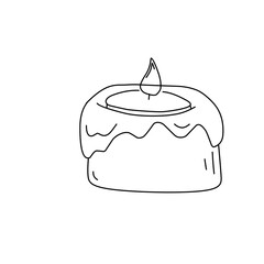 Candle doodle