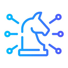 strategy gradient icon