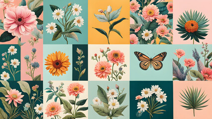 collage-of-vibrant-album-covers-bloomcore-aesthetics-with-pastel-flowers-and-botanical-motifs-cut