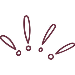 Emphasis Line Accent Decorative Element