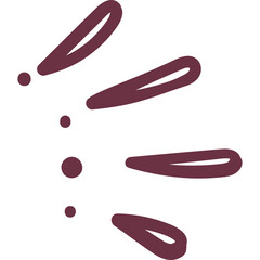 Emphasis Line Accent Decorative Element