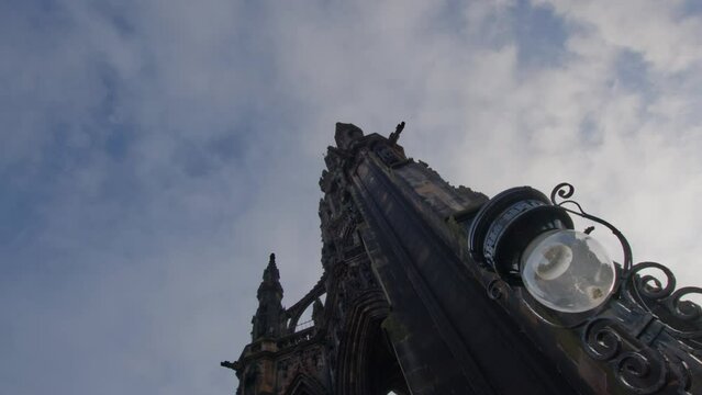 Scott Monument, Princes St, Edinburgh, Scotland, Sir Walter Scott Version 2