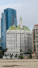 skyline of long beach california