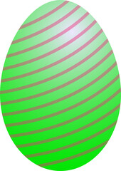 The easter egg multi color for holiday concept.