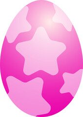 The easter egg multi color for holiday concept.