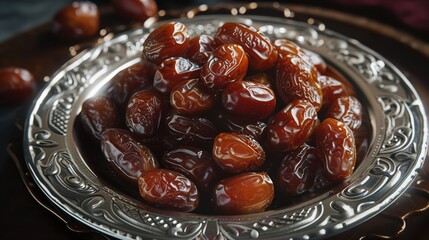Dates on a Silver Plate: Arabic Food Decoration