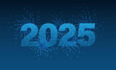 Happy New Year 2025 Design.