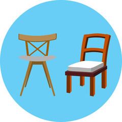 Collection of high quality vector chairs