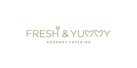  Unique and modern Fresh food logo design