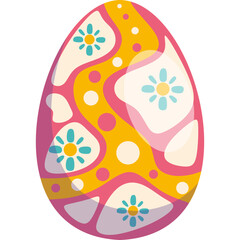 Naklejka premium Easter Egg Illustration