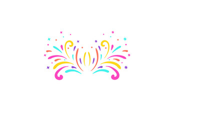 Obraz premium colorful fireworks