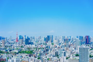 Foto op Canvas 東京の都心風景 © maroke