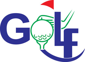 High resolution Golf logo vector
