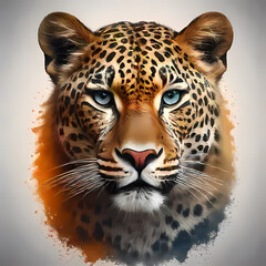 Leopard, logo-style