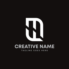 Letter MF Professional logo for all kinds of business