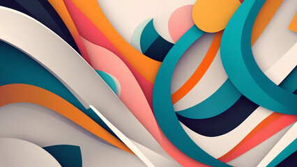 abstract flat design wallpaper desktop background