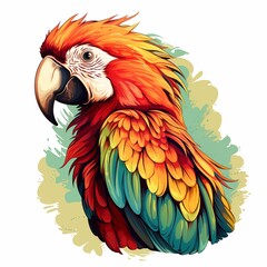 Obraz premium Colorful parrot