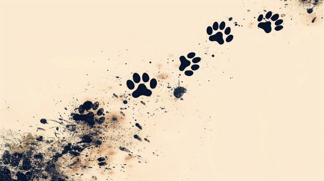 Greeting Card and Banner Design for Social Media and Educational Purpose of National Rescue Cat Day Background