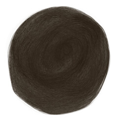 straw hat isolated on white