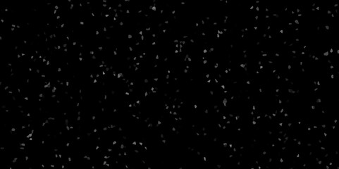 Dust Particles Background. Macro slow motion shot. Twinkling Stars Night Sky Background. Alpha channel, seamless looped background