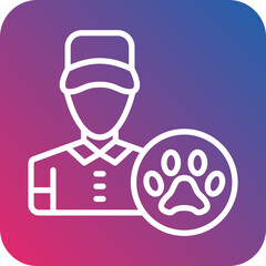 Animal Handler Male Icon Style