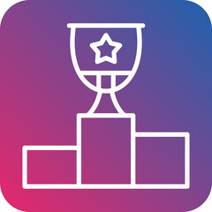 Podium Icon Style