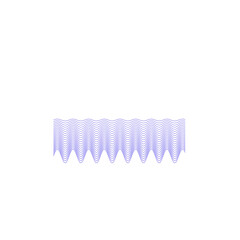 An abstract transparent wavy line pattern design element.