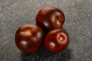 Organic natural juicy Kumato tomato
