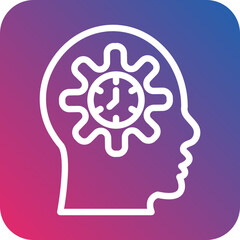 Obraz premium Self Awareness Icon Style