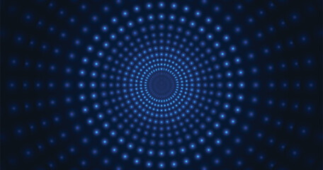 Abstract Glow Vector Background. many abstract circular backgrounds. against a backdrop of dark blue