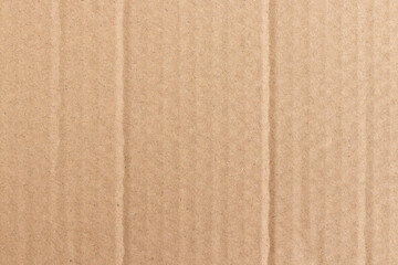 Brown cardboard sheet abstract background, texture of recycle paper box in old vintage pattern for design art work.