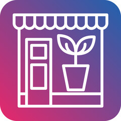 Plant Shop Icon Style