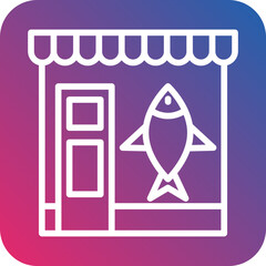Fish Shop Icon Style