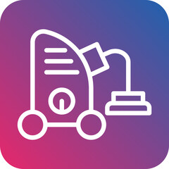 Vacuum Cleaner Icon Style