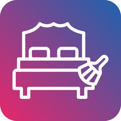 Mattress Cleaning Icon Style
