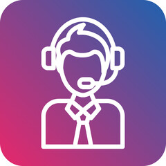 Customer Service Icon Style