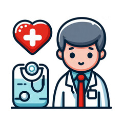 Illustration Doctor kid cute Transparent PNG