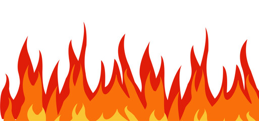 Fire Flame Banner
