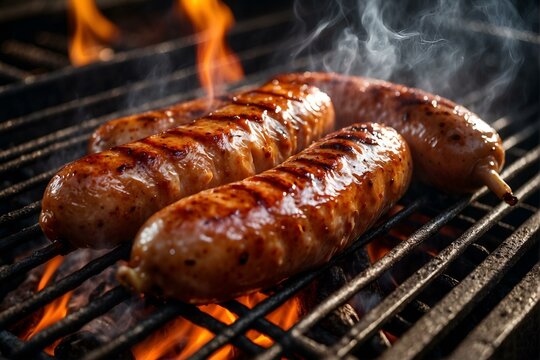 Flames dance around a sizzling grill, as a mouthwatering mix of sausages from different cuisines cook to perfection, tempting all with their smoky aroma