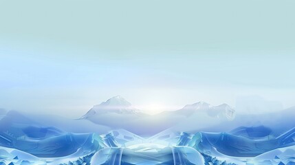 colored picture has several pieces of film stacked up and down like waves at the bottom. There are some looming data mountains in the distance of the picture