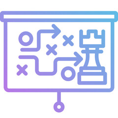 Fototapeta premium strategy-business-plan-planning-chess