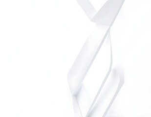 Minimal geometric white light pattern: Abstract design inspiration