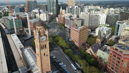 Sydney clock tower in new south wales