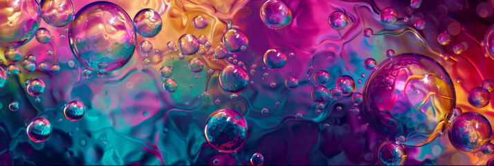 abstract background liquid jelly, generative AI - obrazy, fototapety, plakaty