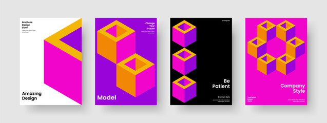 Obraz premium Abstract Banner Template. Creative Brochure Design. Geometric Flyer Layout. Book Cover. Background. Poster. Business Presentation. Report. Newsletter. Handbill. Magazine. Pamphlet. Notebook