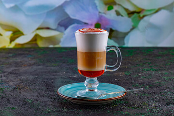 coffee latte still life