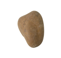A hard stone, A nature rock on isolate background