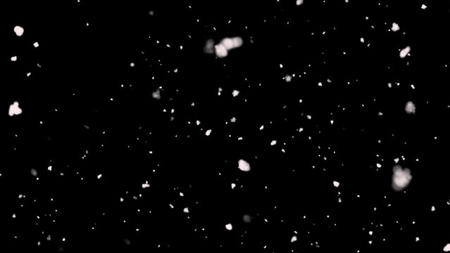 Snow, Falling snow animation loop