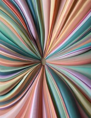 Organic twirling pastel lines as wallpaper Generative AI